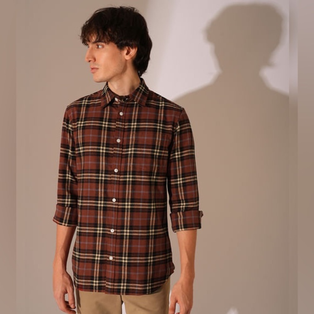 NWT SELECTED HOMME Slim fit Button Up Shirt 'SLHOwen'